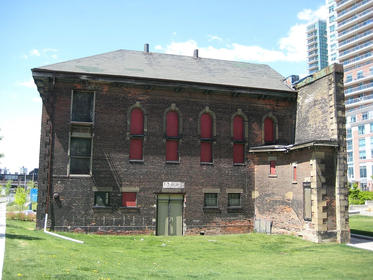 Surviving former Central Prison chapel in Liberty Village