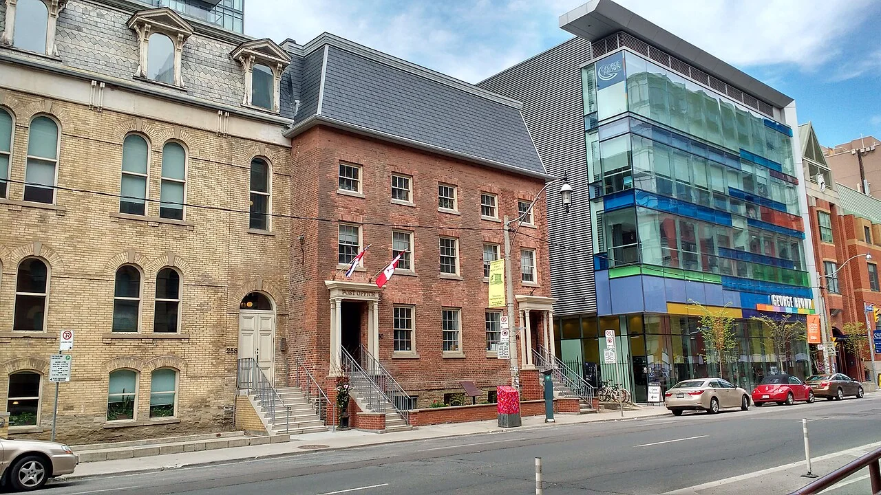 Toronto’s First Post Office exterior on Adelaide Street East